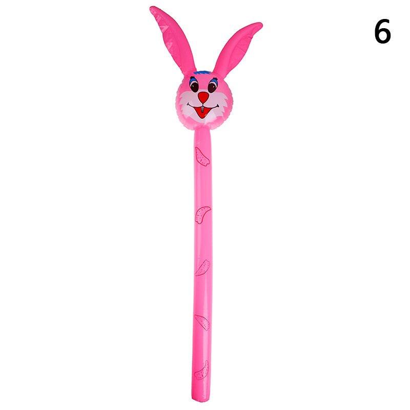 Ballon gonflable en forme d'animaux, marteau, Long, dessin animé, aléatoire, sans blessure, bâton, jouets pour enfants,: A6