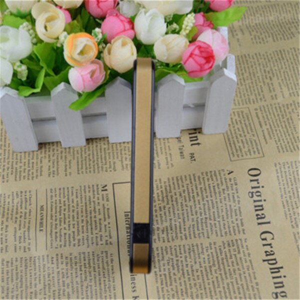 Clearance Luxury Aluminum Bumper Frame For Apple iPhone 4 4S Hybrid Cover Frame Multi Color Capas: Gold