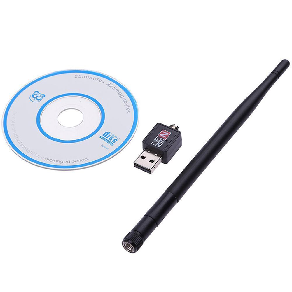 Wireless 600Mbps USB WiFi Router Adapter PC Network LAN Card Dongle with Antenna wifi Adapter wifi адаптер: Default Title