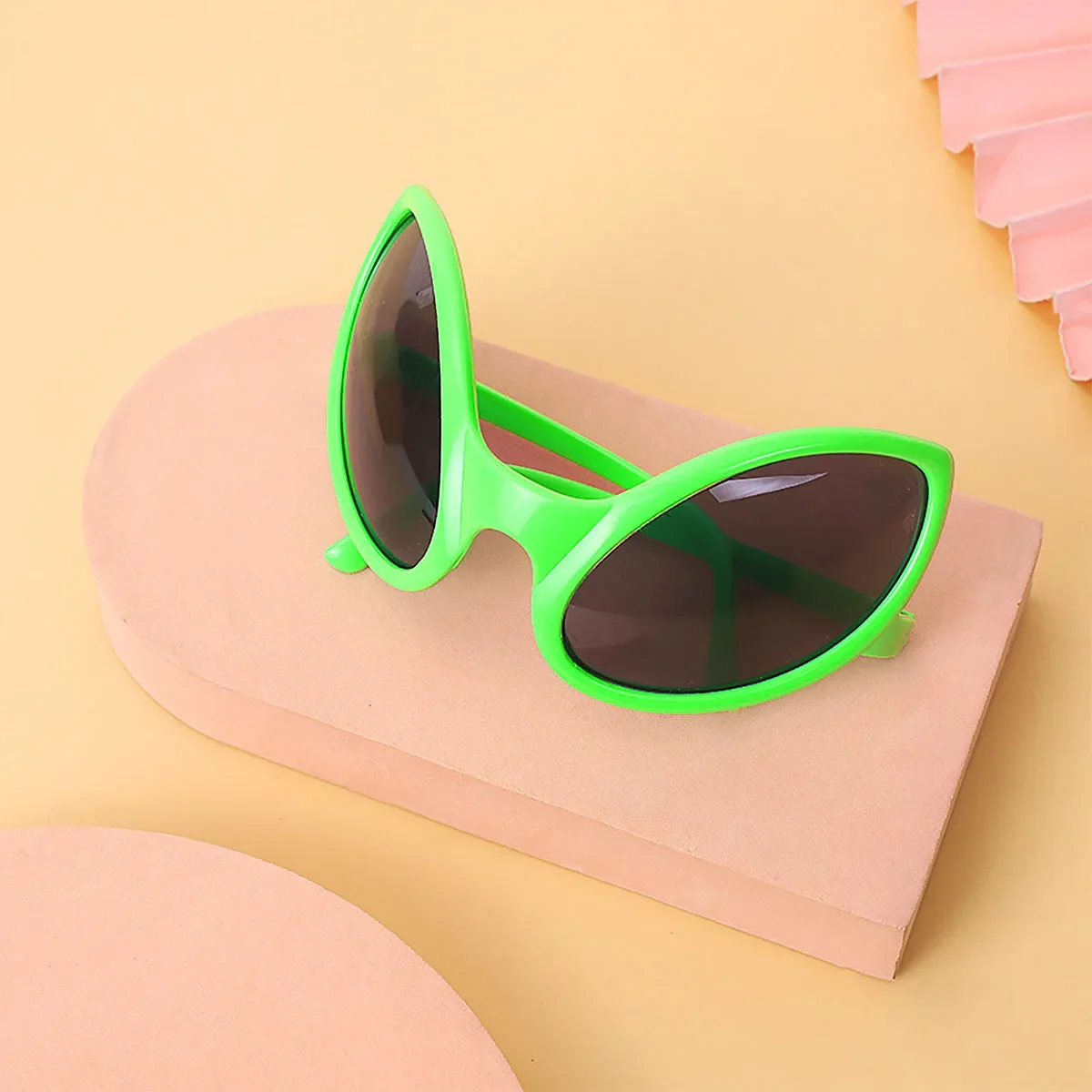 Lunettes de soleil extraterrestres drôles, accessoires de cosplay, costume d'Halloween, accessoires de fête, 1PC, 3PC, 5PC