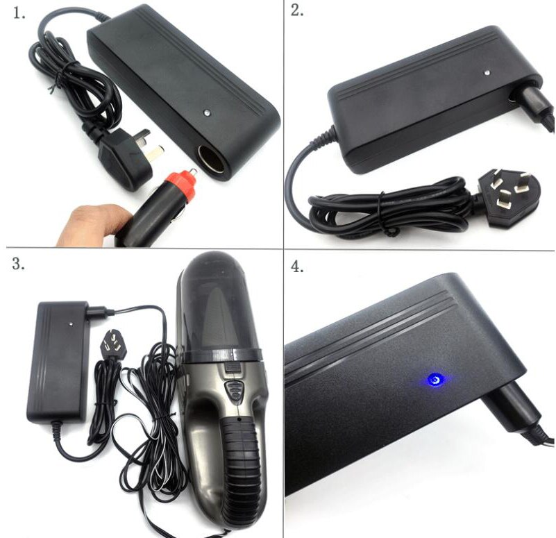 3-prong CN Plug Adapter AC 110V-240V To DC 12V CN Plug Converter Car Cigarette Lighter Adapter for Car Appliances