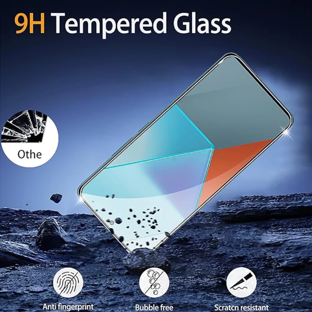 2 uds vidrio templado muy transparente para Redmi Note 14 5G 13 12 Pro 14S 12S 11S Protector de pantalla para Redmi 15C 15 14C 14R 13C 12C 10A