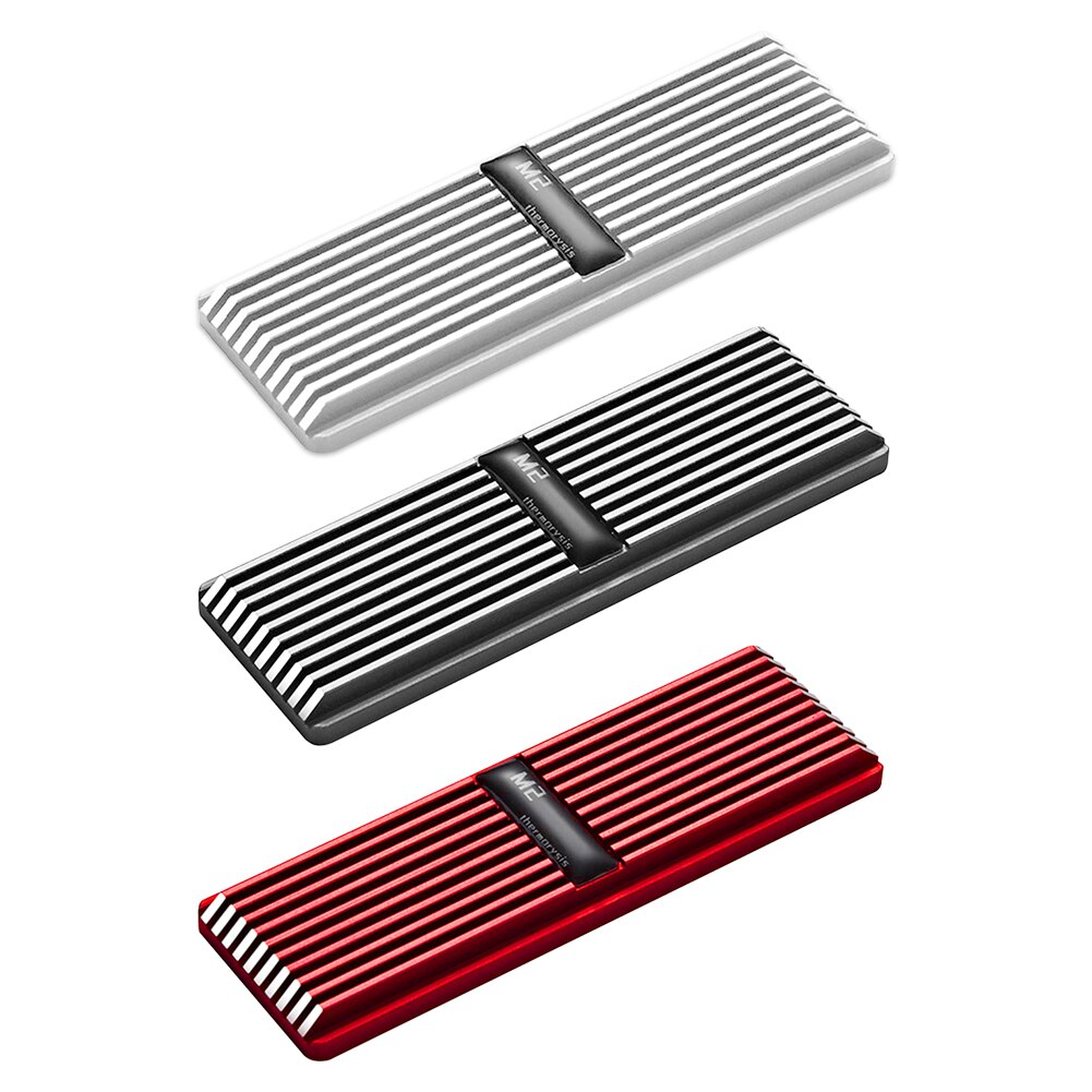 M .2 ssd nvme kjøleribbe kjøleribbe  m2 2280 ssd harddisk aluminium kjøleribbe med termisk pute til ssd pc termisk gass