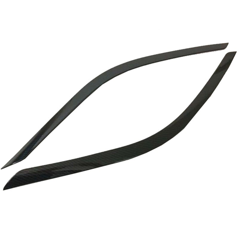 per TOYOTA CHR 2016 2017 2018 in fibra di carbonio stile auto faro anteriore lampada modanatura accessori esterni auto