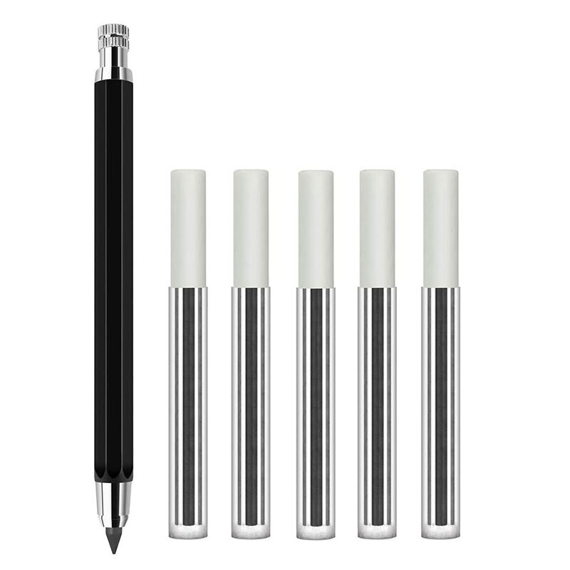 Mechanical Pencil Graffiti Automatic Pencils Painting Writing Supply 5.6mm: Black