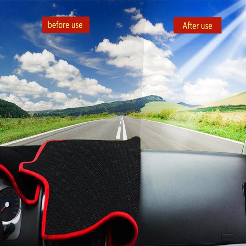 Gxmpan for Geely Star Central Control Instrument Panel Sun Protection Shading Light-proof Pad Car Acessories