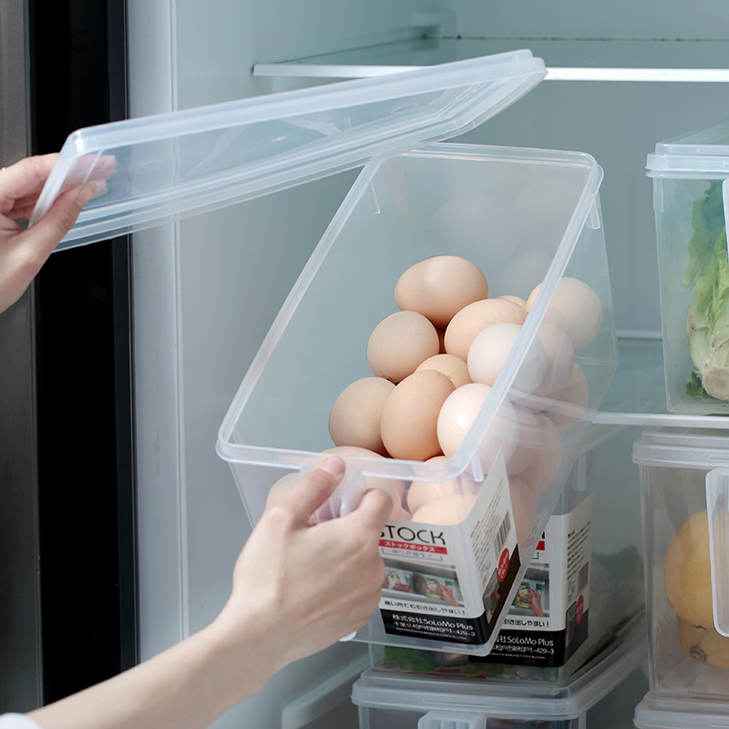 Large Fridge Food Organizer Storage Box Refrigerator Storage Bin Kitchen Pantry Cabinet Storage Box Large Fridge Food Container