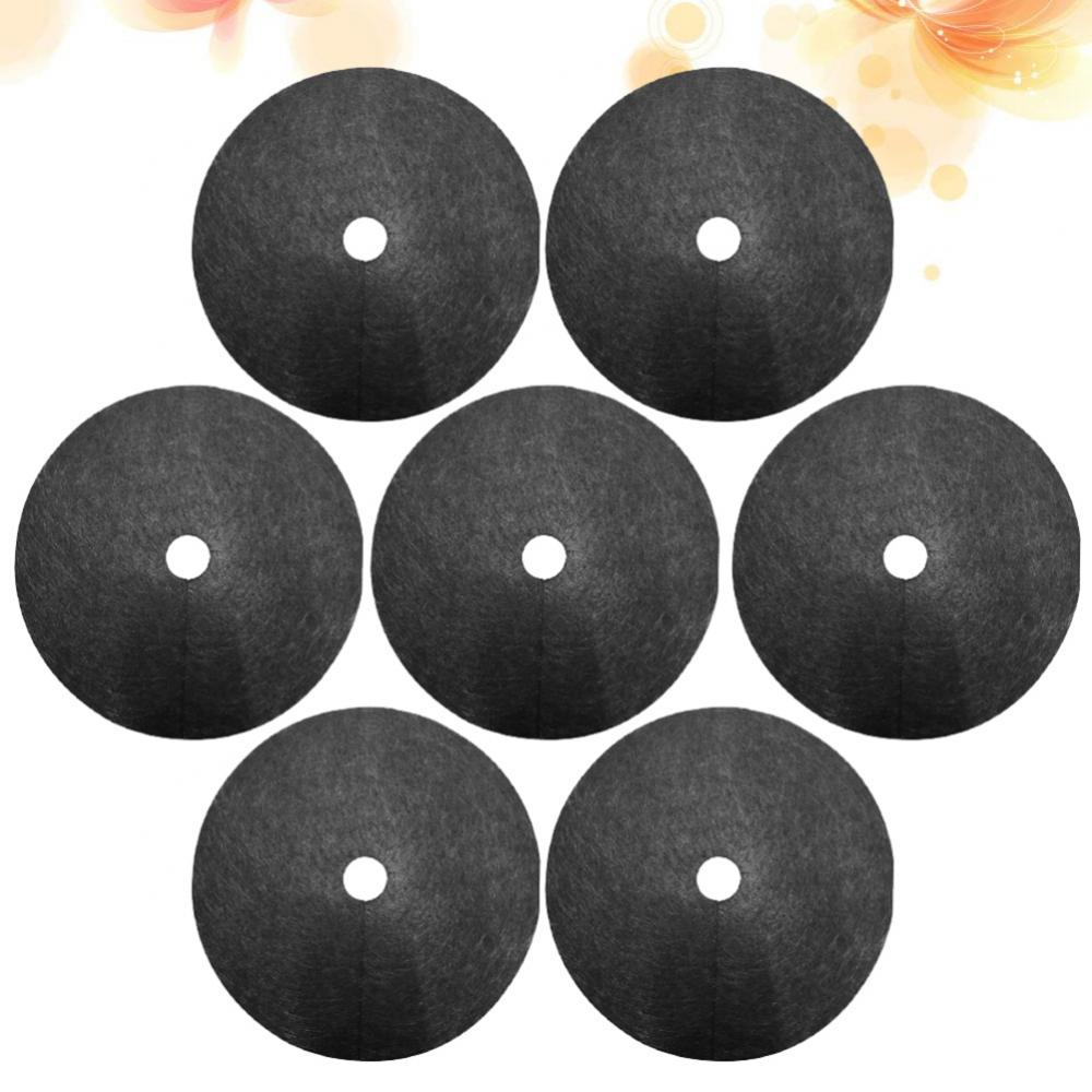 Wieden Doek 10Pcs Tuin Biologisch Afbreekbare Niet-geweven Stof Blok Barrière Mulch