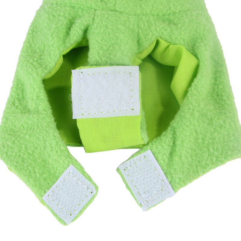 Pet Bird Clothes Parrot Pigeons Frog Shape Hooded Sweater Warm Apparel Party Dress Up Cosplay Bird Costume