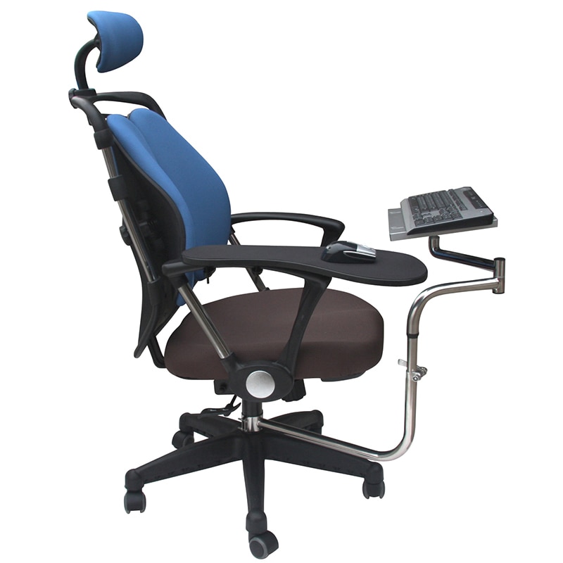 Xl storlek stol armstöd musmatta stol arm kläm handledsstöd 480*230mm armbåge med halkfri musmatta  ok020