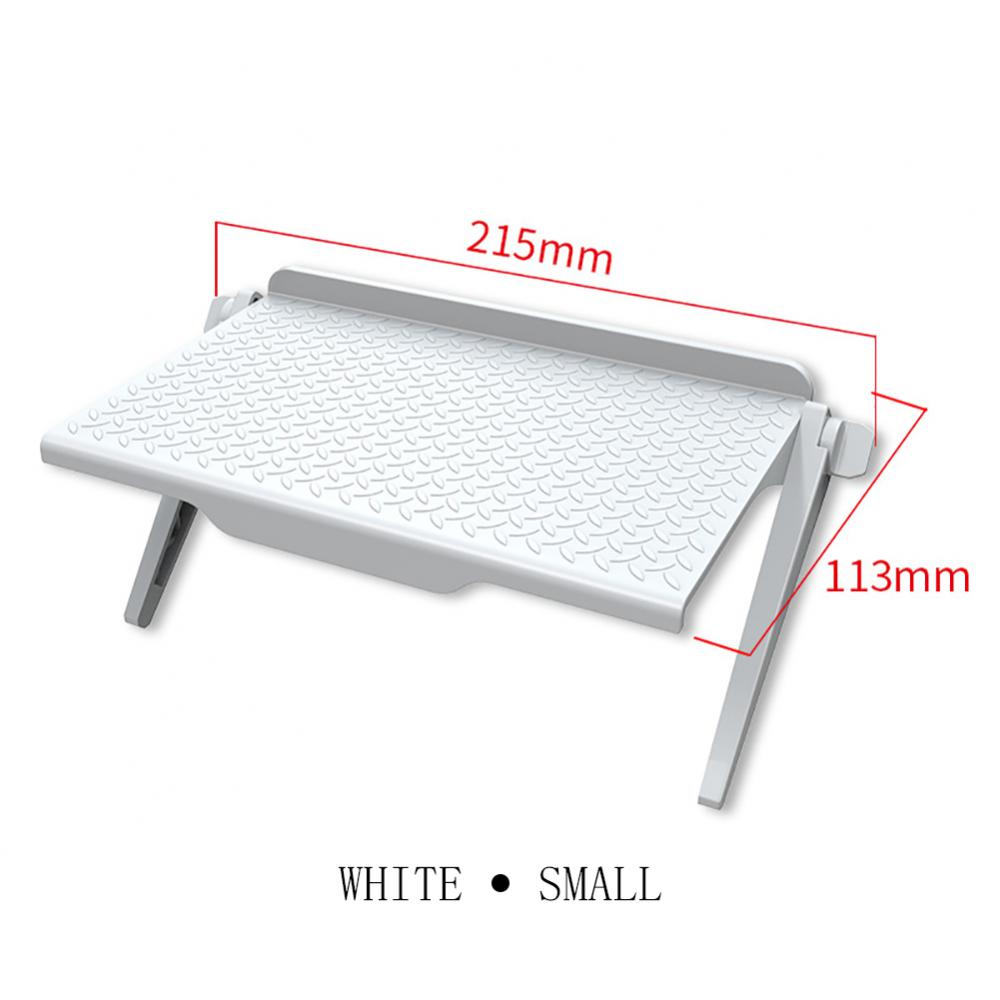 Adjustable TV Monitor Organizer Screen Top Storage Shelf Holder Bracket Stand For Media Boxes Router Game Console Home Storage: 01