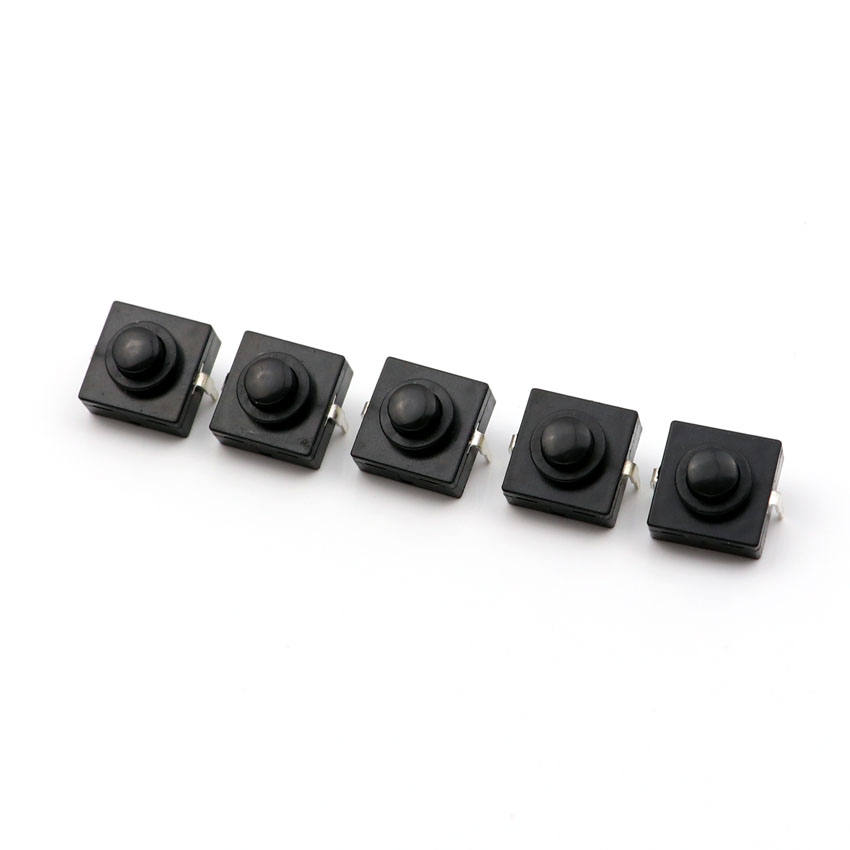 Ensemble de boutons de commutation pour lampe de poche, 3A, haute puissance, pièces de bricolage, interrupteur électronique pour torche, 5 pièces/lot