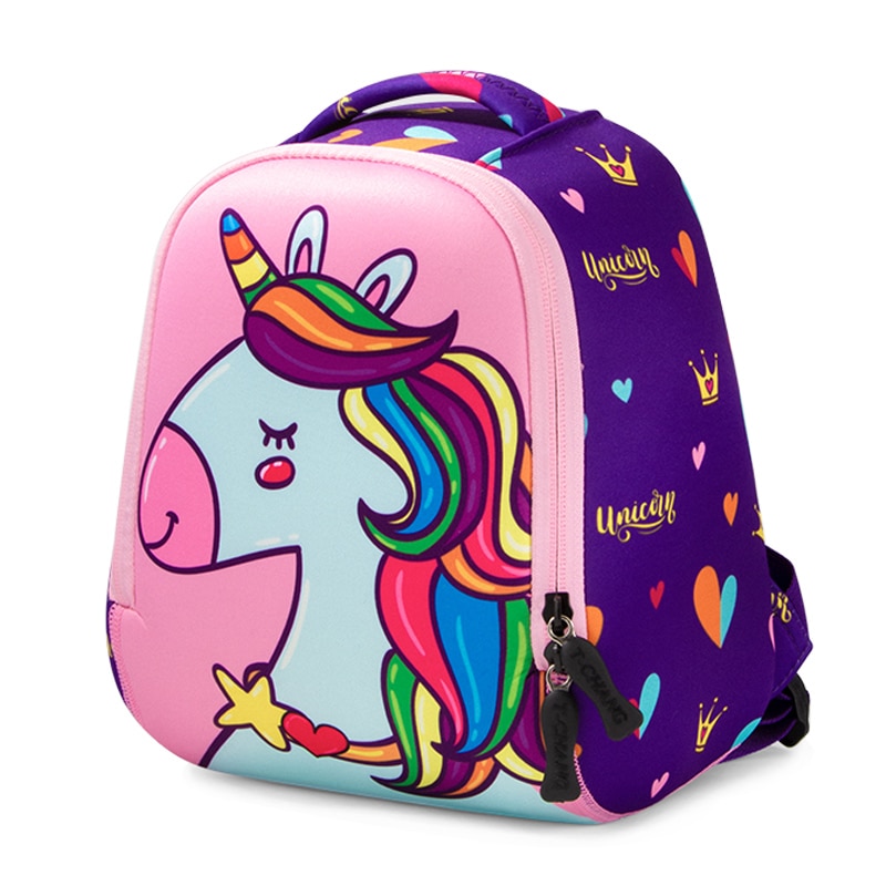 Leuke Eenhoorn Kids School Tassen voor Meisjes Creatieve Dieren Waterdichte 3 Size Kind Schooltas Jongen School Rugzakken Mochilas
