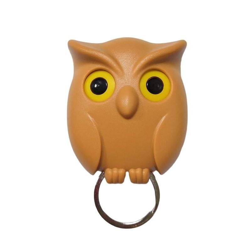 Night Owl Key Holder Keychain Wall Key Holder Magnets Keep Hook Hanging Key It Will Open Eyes Night Owl Magnetic Wall Key Holder