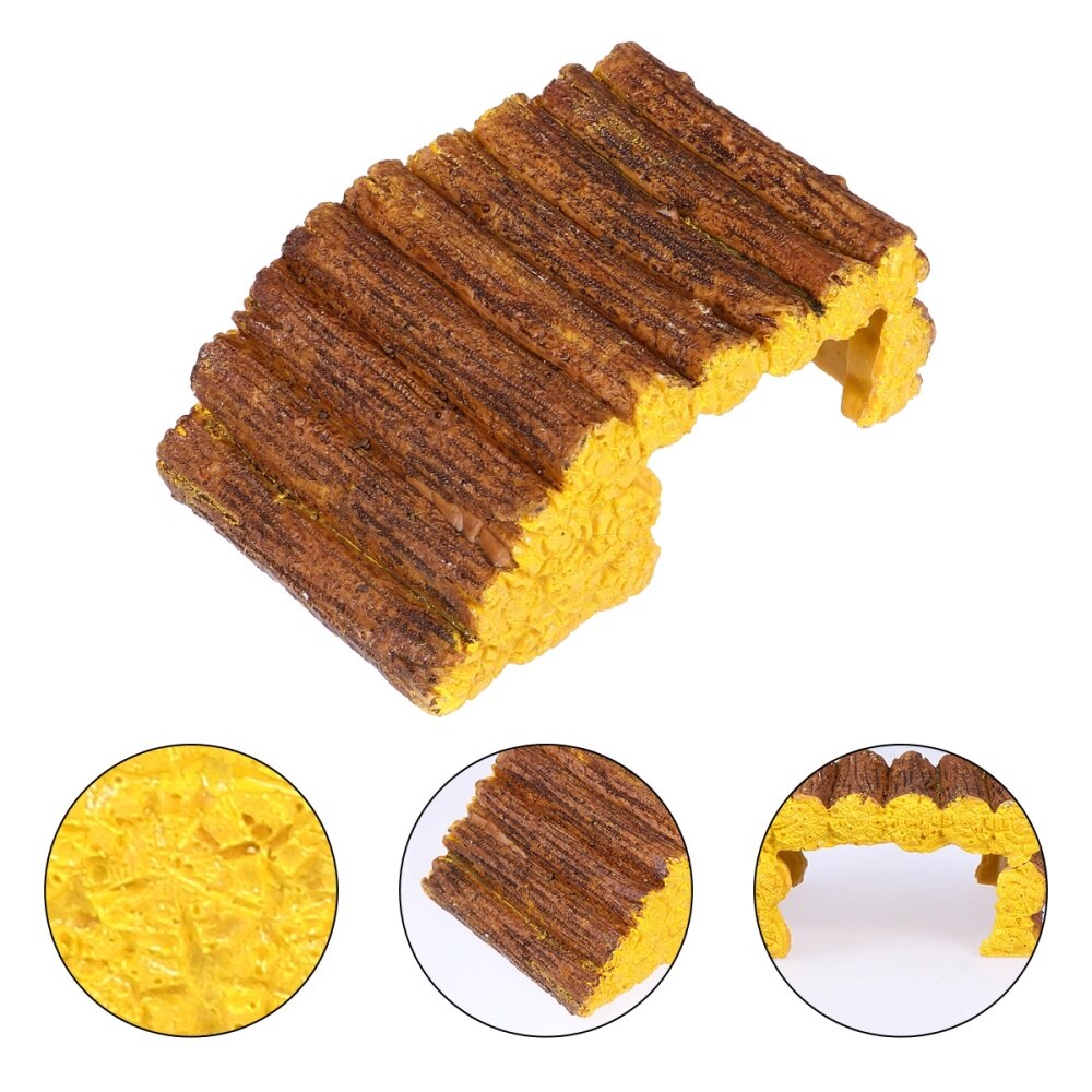 1pc Useful Durable Turtle Tank Decoration Fish Tank Landscape Turtle Terrace Climbing Platform for Aquarium Fish Tank