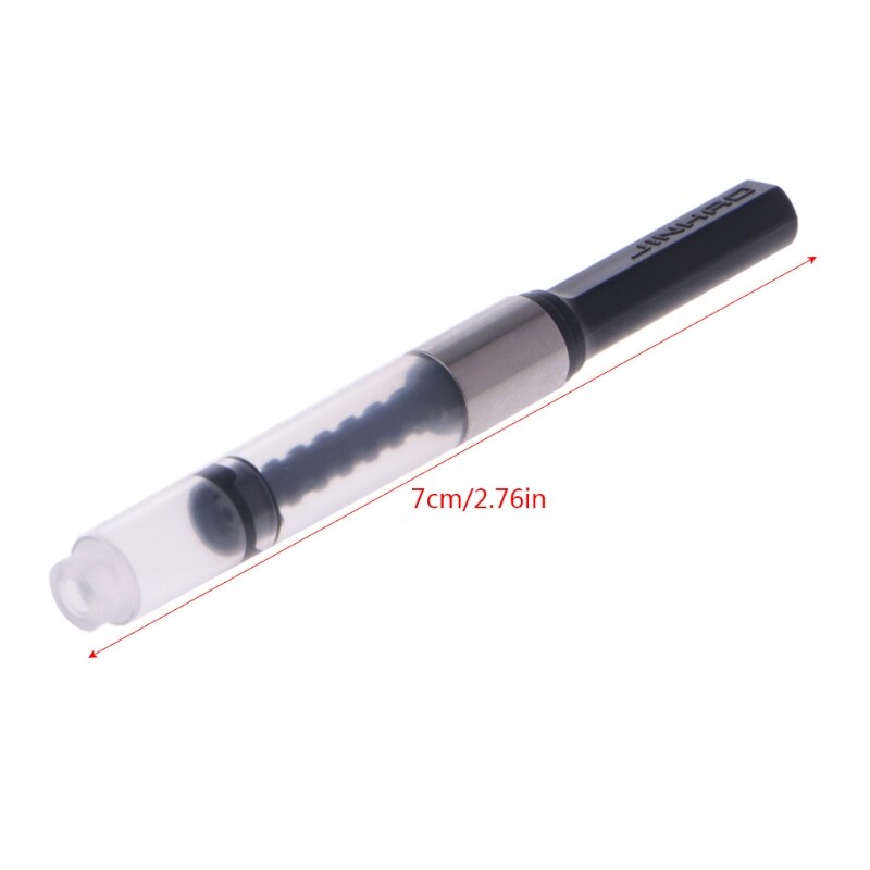 Convertidor de tinta Universal para pluma estilográfica, amortiguador de relleno de pistón estándar