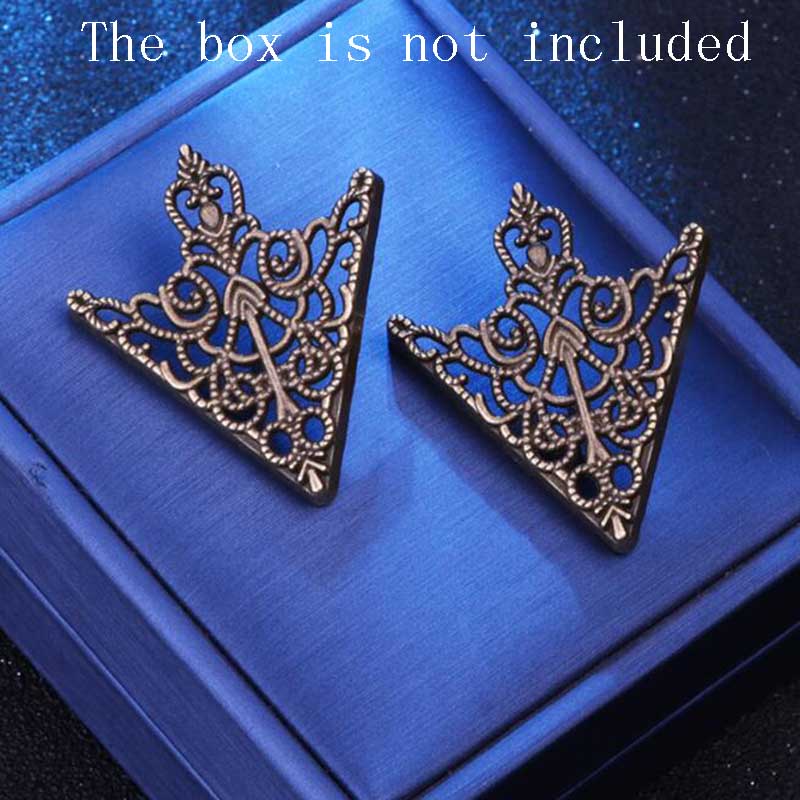 Broche de Metal para hombre, alfileres de cuello de solapa, broches de para traje, Pin de cuello de camisa, puntas de vestido, decoración de banquete de ceremonia de negocios: Bañado en rodio de imitación