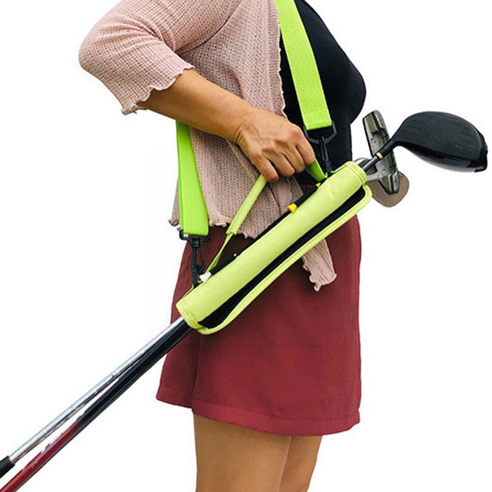 Golf Club Bag Portable Travel Golf Training Lightweight Material Nylon Y2y6
