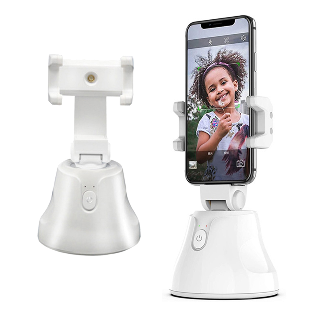 Tragbare Auto-Verfolgung Clever Erfassen Selfie Stöcke 360 Drehung Auto Gesicht Verfolgung Kamera Clever Schießen Auto Telefon Halfter