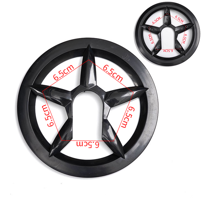 Bicycles Crankset Accessories Plastic Chain Wheel Cover Chain Guard Ring Crankset Protective Chain Wheel Cover: 40-42T