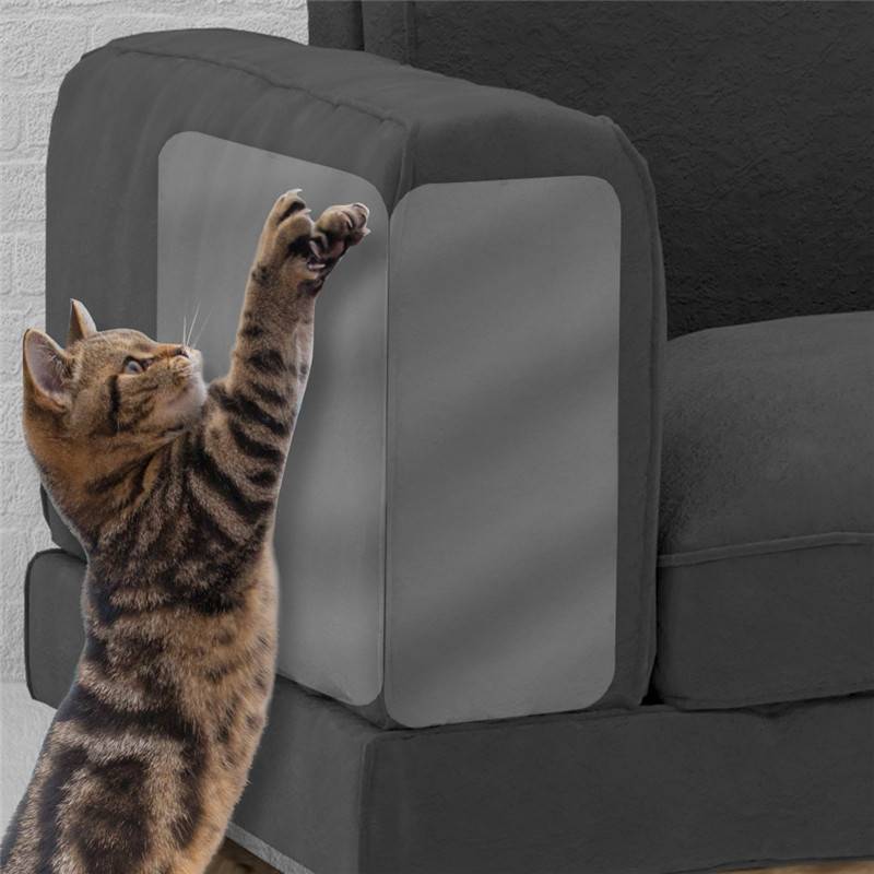 2 stk / taske kat ridse pad sofa beskyttelse kat sovemåtte anti-klo kat ridse bord legetøjsmøbler beskytter alle formål dækker