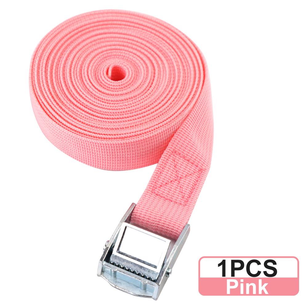 1M Buckle Tie-Down Belt cargo straps for Car motorcycle bike With Metal Buckle Tow Rope Strong Ratchet Belt for Luggage Bag: 8