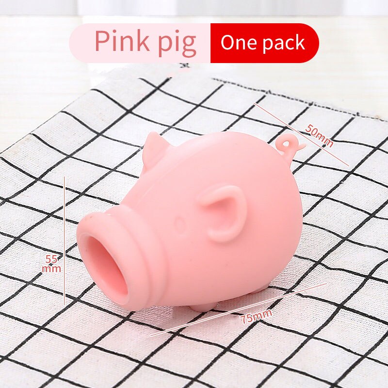 silicone Separatori Tuorlo Albume Tuorlo Separatore Maiale Modellazione Cucina Strumento Di utilità Di tuorlo D'uovo Bianco Di aspirazione Separatore Divisore Filtro: rosa