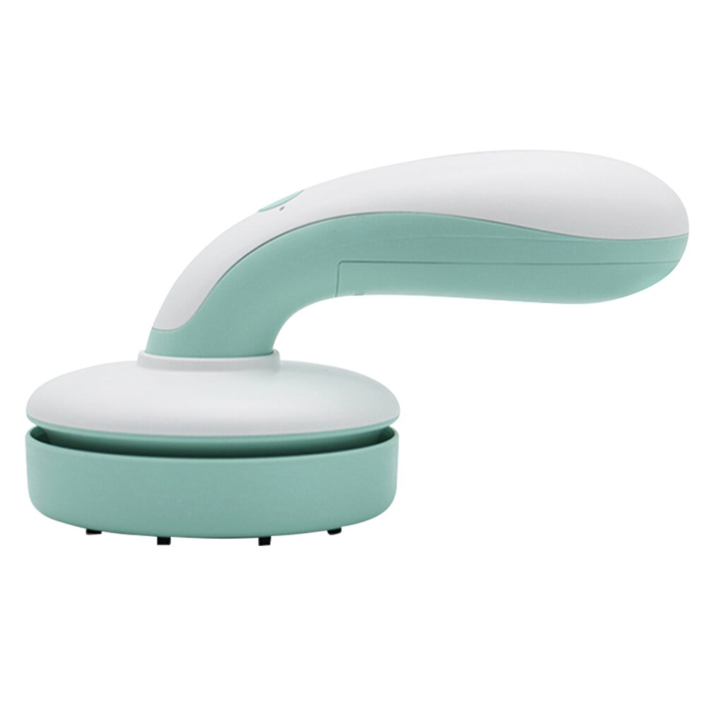 Escritório em casa cabelo elétrico migalhas poeira handheld portátil mini resíduo de borracha interior do carro carregamento usb desktop aspirador pó: Azul