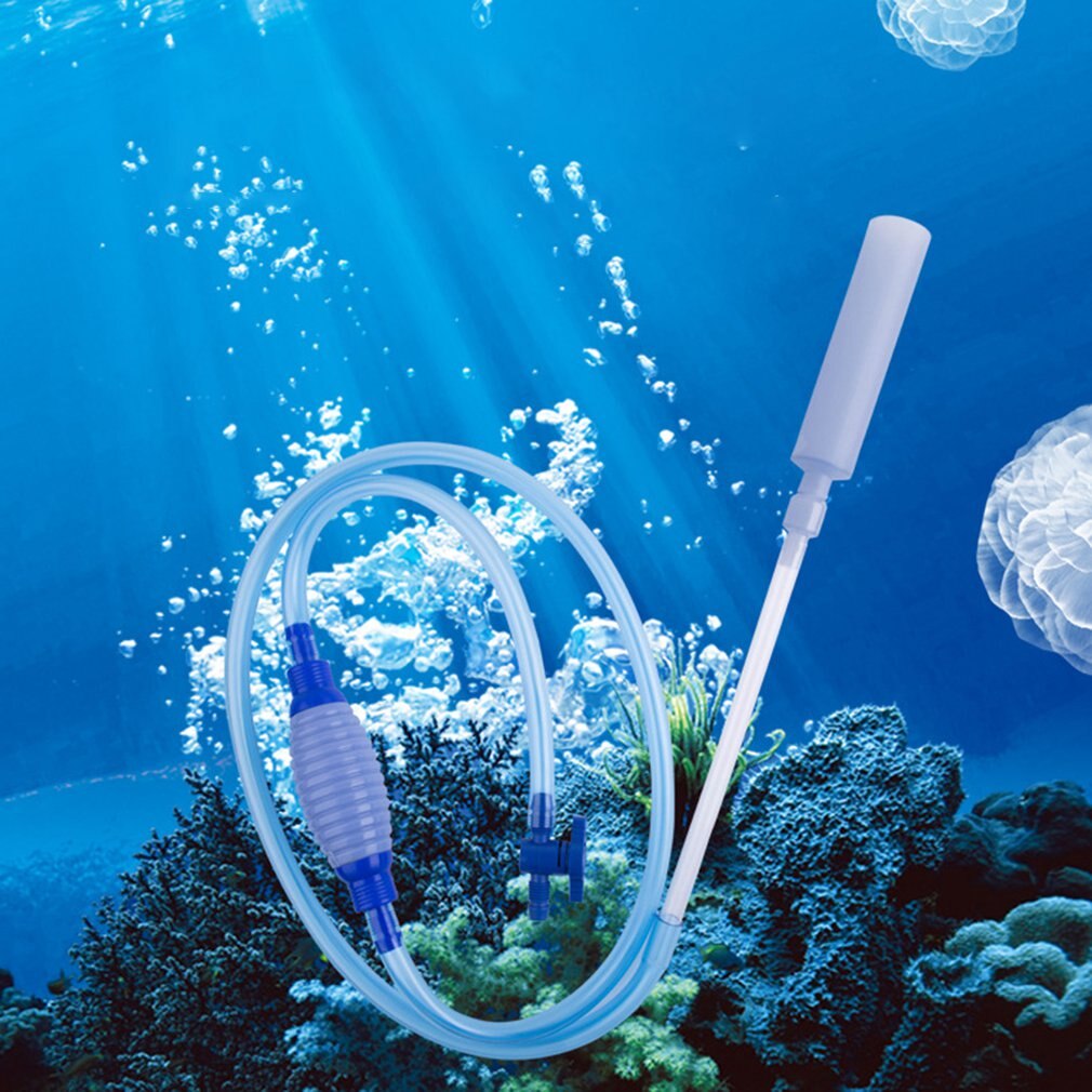 Aquarium fish tank water changer small fish tank semi-automatic water exchange water change sand washing device