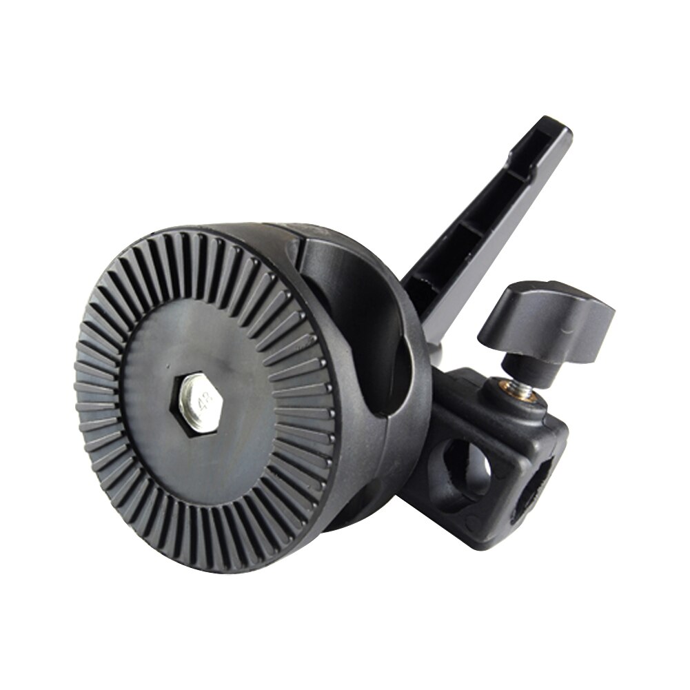 Reflector Multifunction Dual Head Grip Swivel Clamp Practical Reinforced Nylon For Photography Studio Easy Install