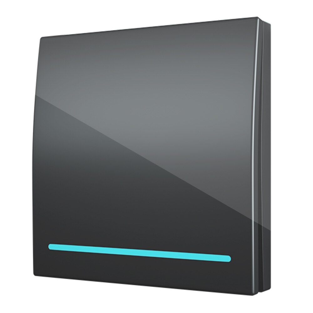 CACAZI Home Wall Panel Wireless smart push Switch Light button 433Mhz RF Remote Control AC 90-250V Receiver Bedroom Ceiling Lamp