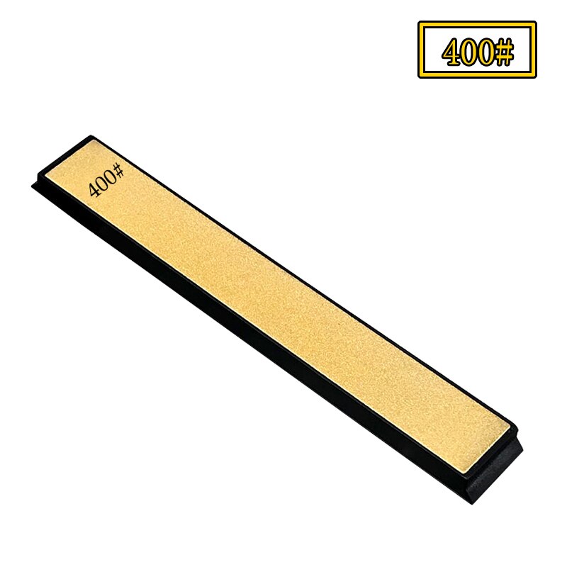 Diamond Sharpener Stone Double-sided Kitchen Outdoor Knife Sharpener Grinding Tools Honeycomb Titanium-plated Whetstone: 400