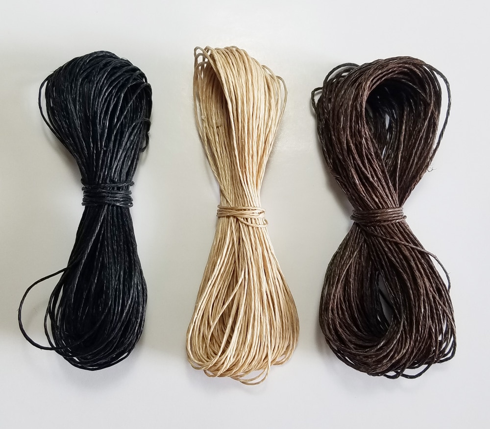 High Tenacity 100% Linen waxed cord 15m-25m/lot DIY thread rope