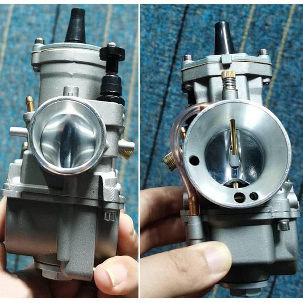 Carburateur à Rideau Plat Keihin PWK 28mm - Pour Scooter, Dirt Bike, ATV 2T/4T, Remplacement Performance, Kit Complet - 2