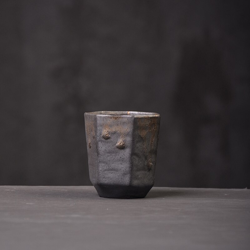 Tazas de té japonesas de cerámica, taza de té chino, taza de porcelana, taza de Kung Fu chino: Style C