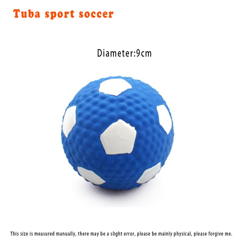 PU Slow Bounce Flat Rugby Foam Sponge Solid Ball, Soccer Ball, Volleyball, Dog Teeth Grinding Toy Ball: 5