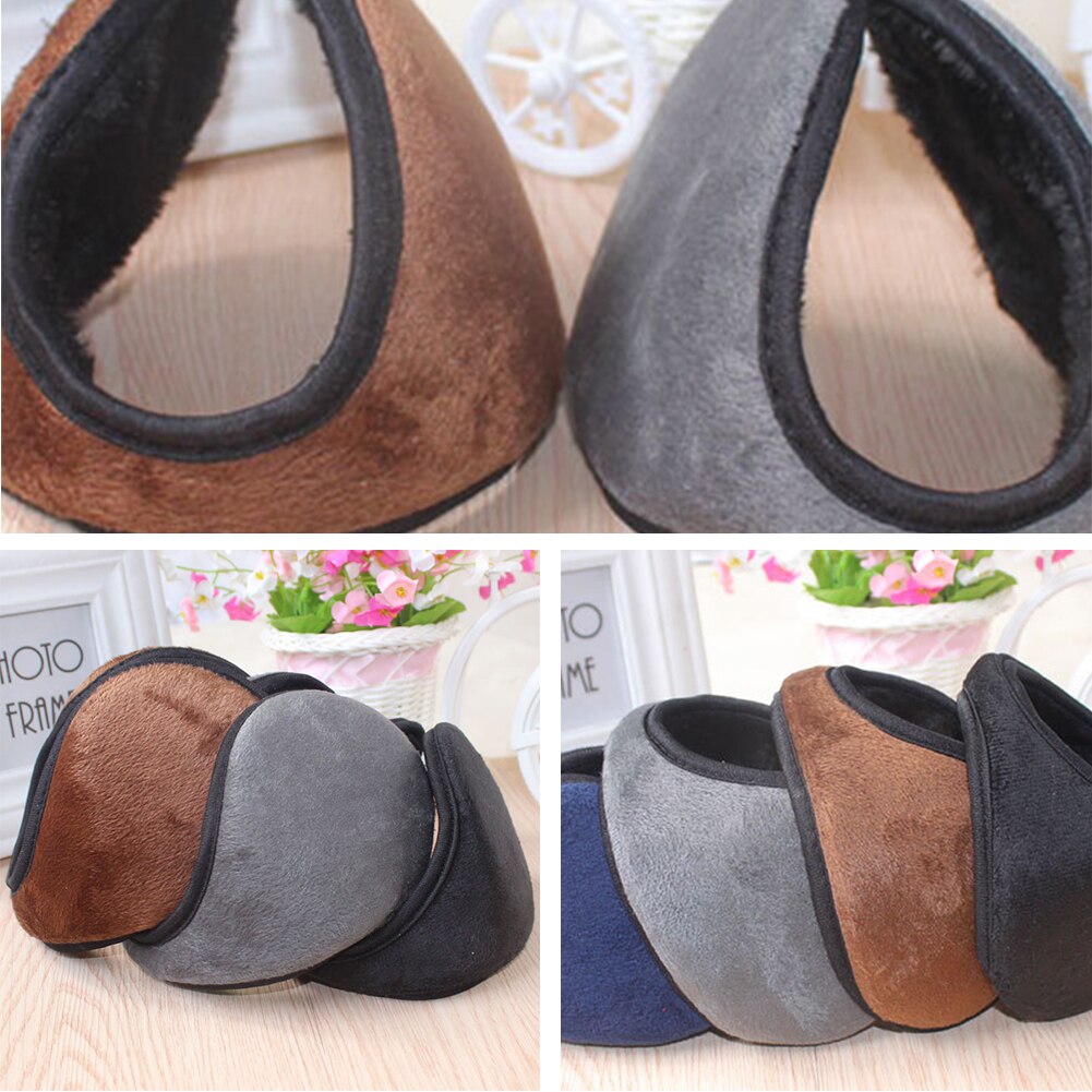 Plüsch Zurück-tragen Stil Earbags Männer Ohrenschützer Männlichen Earflap lässig Halten Warme Winter draussen Schutz Ohr Abdeckung XBFF