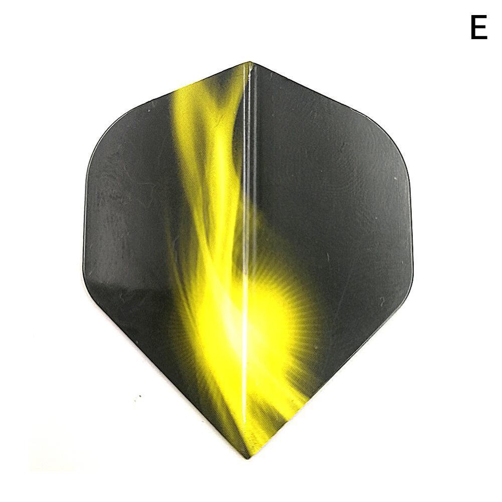 1 pc Darts FlüGel Wahl Flug Schwanz Pfeil Feder Darts Feder draussen Ta Schwanz draussen Flug Y6Y8: Gelb