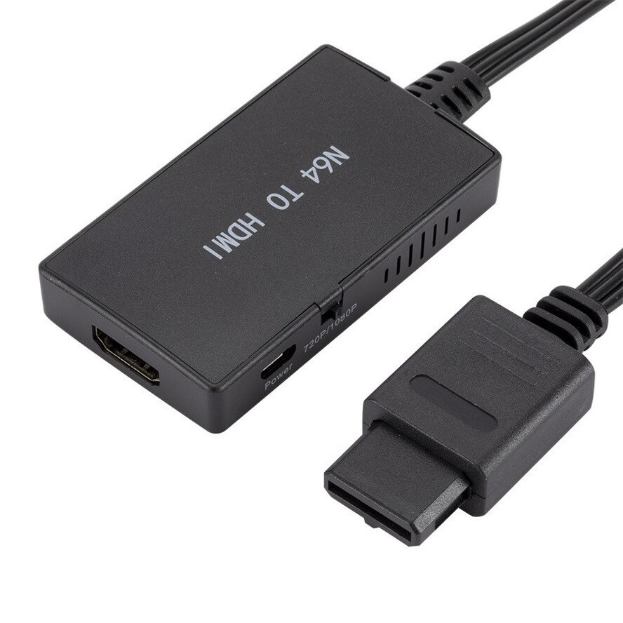 N64 Naar Hdmi-Compatibel Adapter Hdmi-Compatibele Adapter Kabel 720P/1080P N64 Hd Switch Converter voor N64/Snes/Gamecube N64 Naar Hd