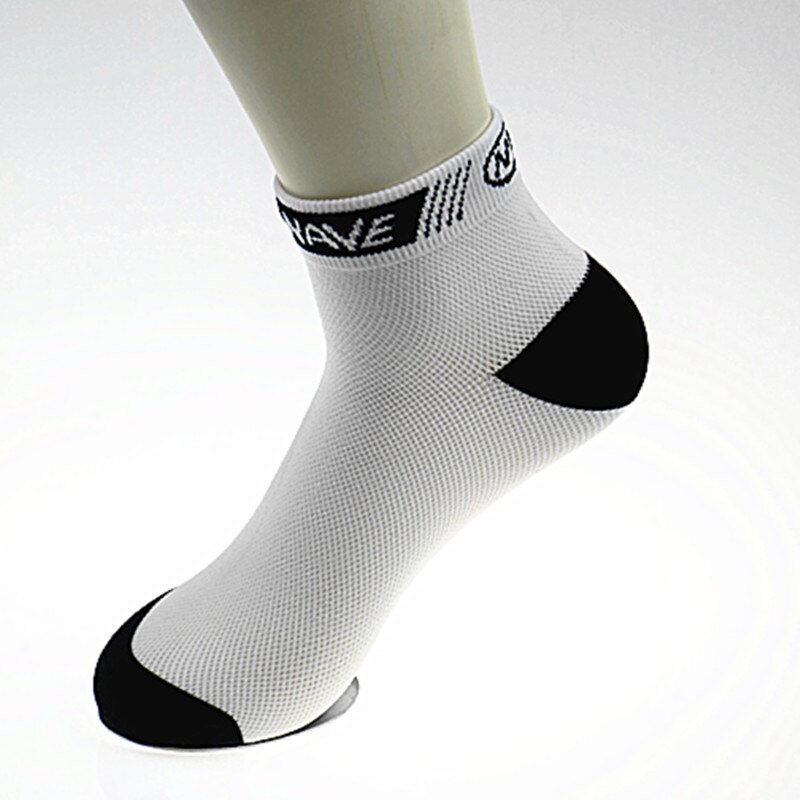 YF & TT-calcetines tobilleros para hombre y mujer, calcetines deportivos para ciclismo, para correr, transpirables: Blanco