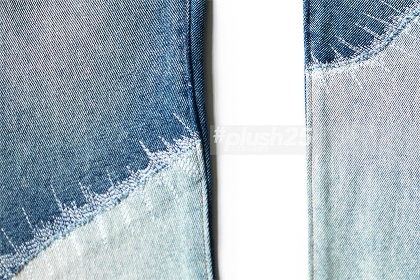 Gallery dept jeans heren dames denim broek vintage patchwork gewassen cowboy button slim fit jeans herenkleding streetwear