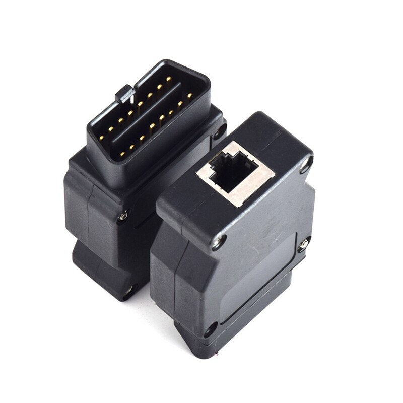 Adaptador de enchufe Enet OBD2 para BMW Serie 1-7, interfaz macho OBD de 16 Pines de Enet Ethernet a toma de interfaz de codificación Serie F