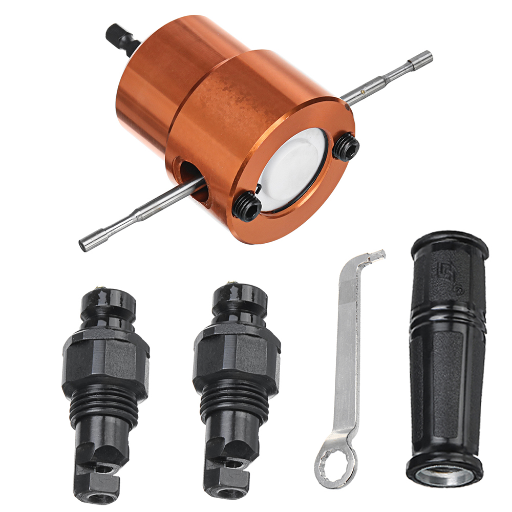 Orange Dual Heads Cutter Metal Sheet Nibbler Cutter