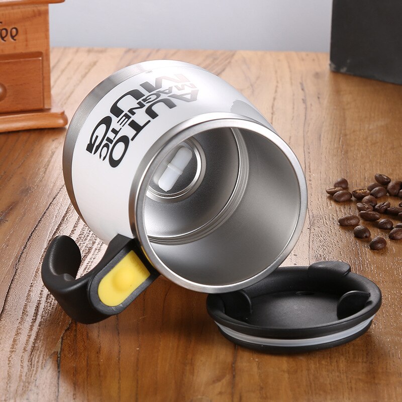 Automatic Self Stirring Magnetic Mug Stainless Steel Coffee Milk Mixing Cup Blender Lazy Smart Mixer Thermal Cup