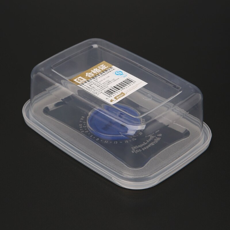 Plastic Clear Reusable Food Storage Container Lunch Box Airtight Seal With Lid