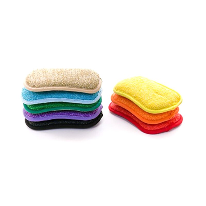 Éponges de nettoyage anti-rayures en microfibre pour Lavage de Pot, Gadgets et Outils de Cuisine, 5, 10 ou 20 Pièces