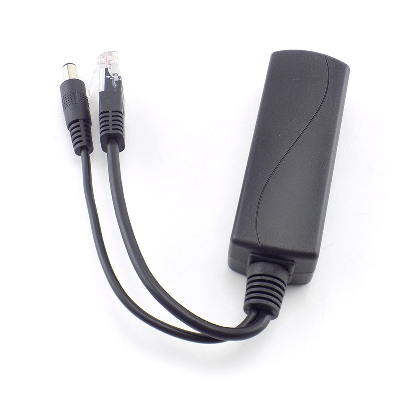 Poe injector 48V to 12V POE Splitter Connector Power Adapter Switch for IP Camera Wifi Injector Cable Wall US/EU Plug