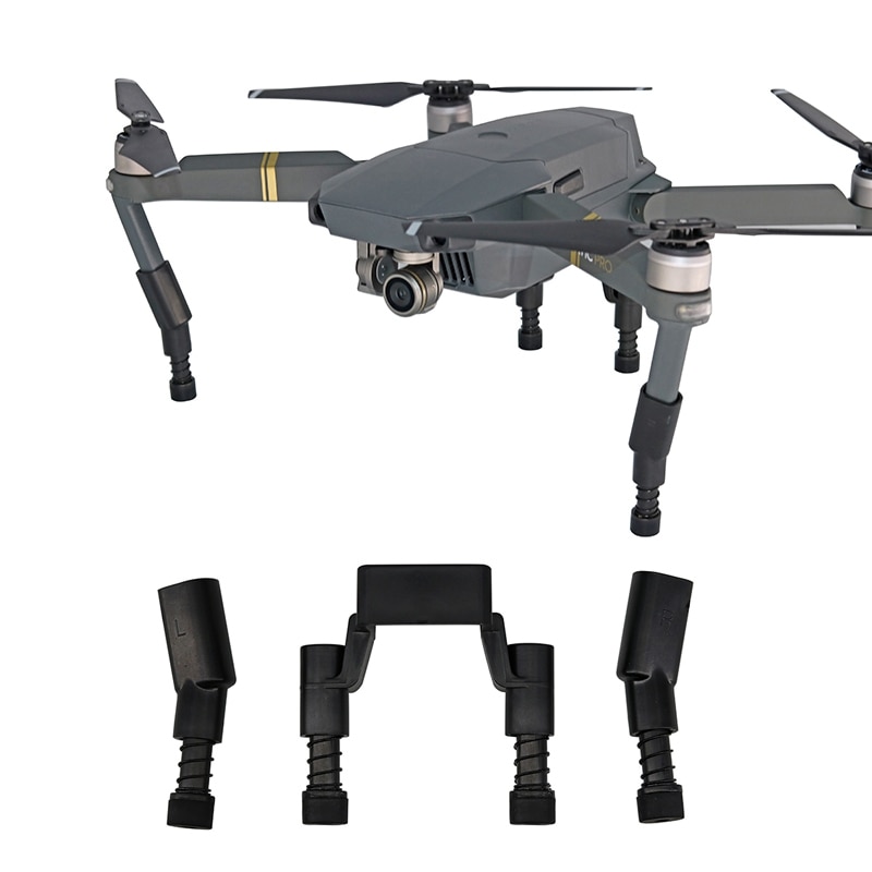 Landingsgestel Kits voor DJI Mavic Pro Platinum Drone Protector Guard Hoogte Extender Been zachte Lente Schokbestendig Voeten Accessoire