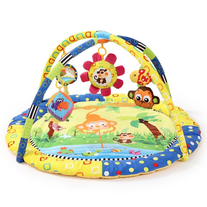 Monkey Game Pad Game Blanket Baby Toy Baby Gym Music Crawling Mat Crawling Blanket