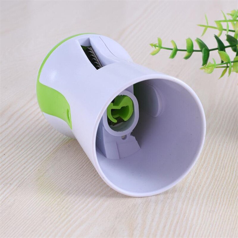 Portable Spiralizer Vegetable Slicer Handheld Spiralizer Peeler Stainless Steel Spiral Slicer for Potatoes Zucchini Spaghetti